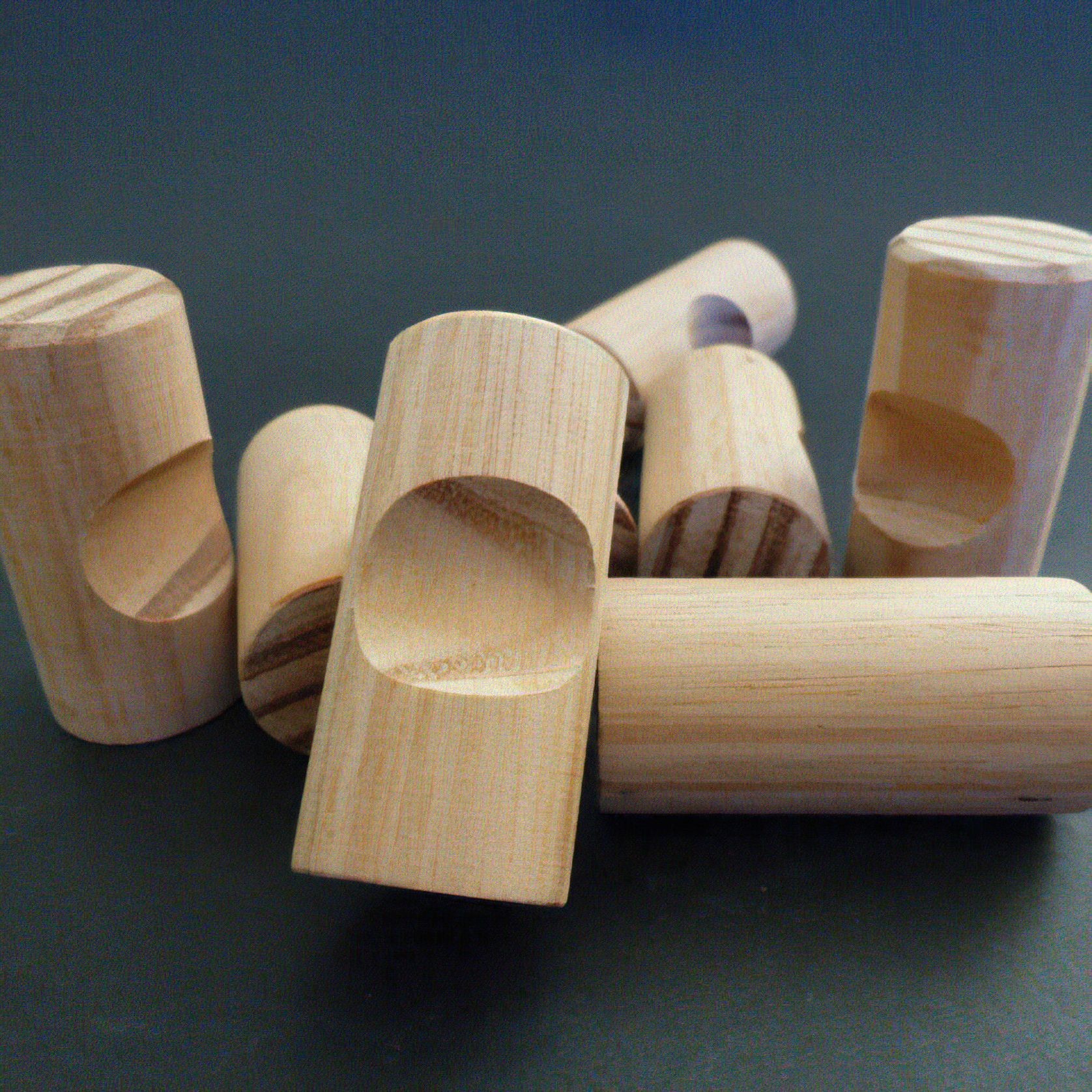 Thumb Pull - Timber Door Handle - TDH008 gallery detail image