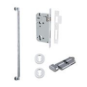 Iver Brunswick Door Pull Handle Entrance Kit Key/Thumb gallery detail image
