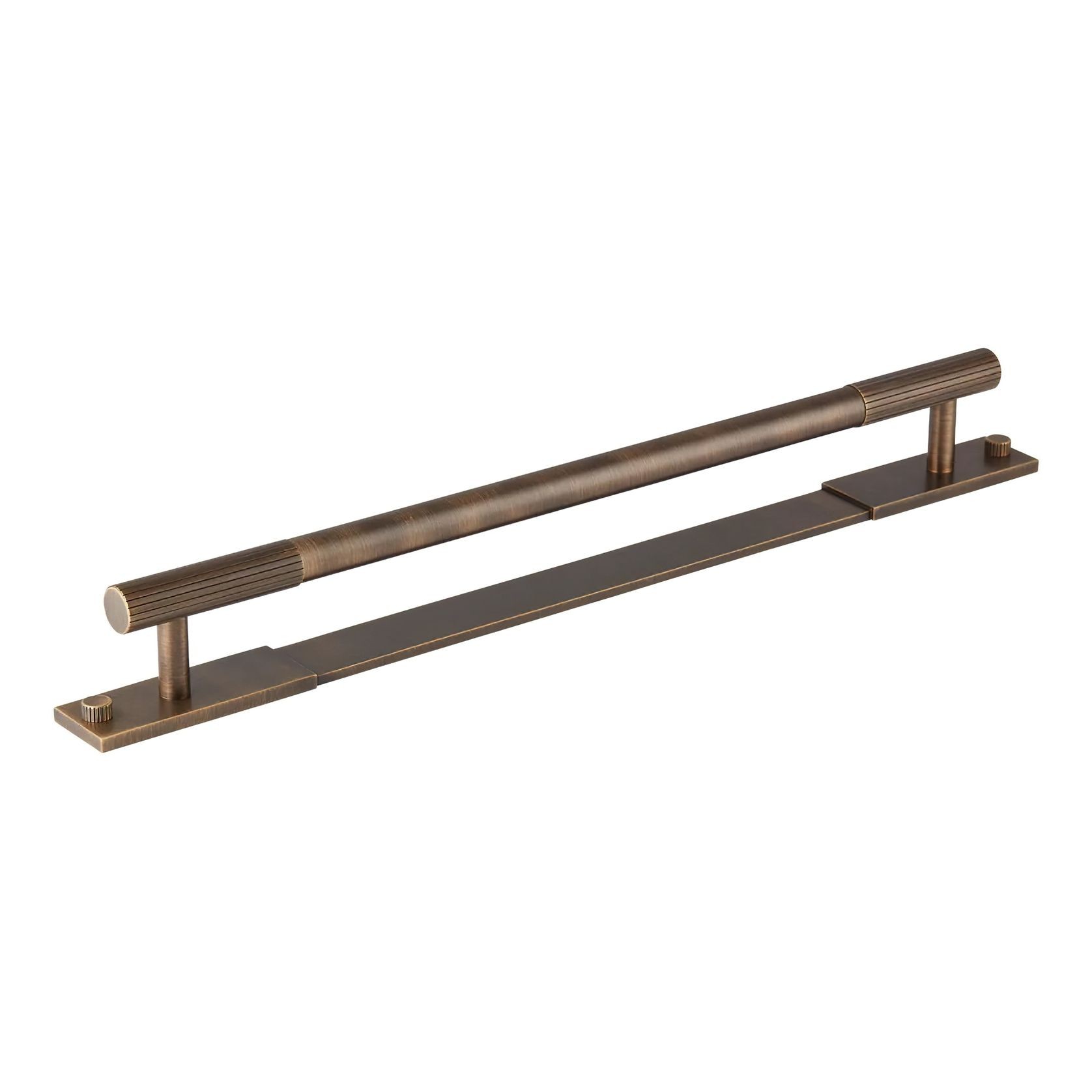 Armac Martin - Mix2 Straight Knurl Appliance Pull Plate gallery detail image