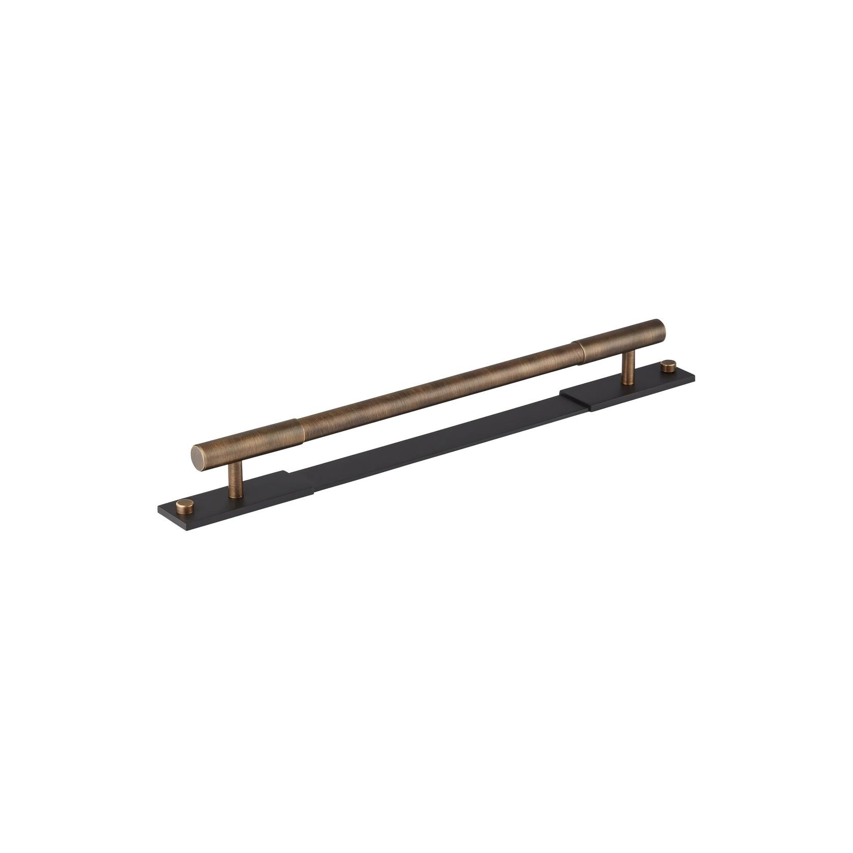 Armac Martin - Mix3 Plain Cabinet Handle with Backplate gallery detail image