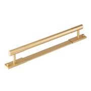Armac Martin - Mix3 Plain Appliance Pull with Backplate gallery detail image