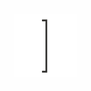 Schlage Trento Pull Handle gallery detail image