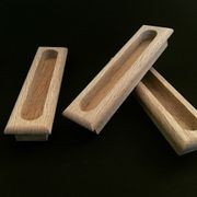 Setto Long Square - Timber Door Handle - SDH010a gallery detail image