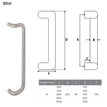 Schlage Silvi Pull Handle gallery detail image