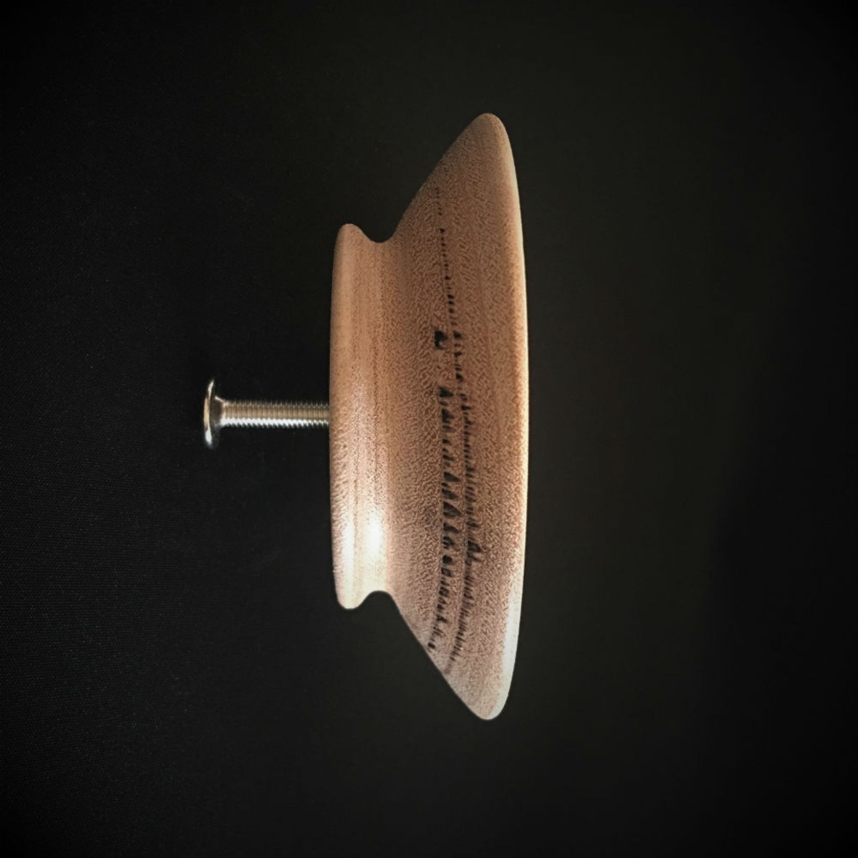 Slimline Round - Timber Door Handle - SDH004 gallery detail image