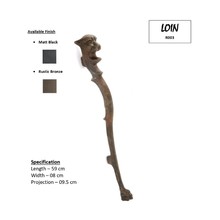 Panther – Iron Door Pull Handle gallery detail image