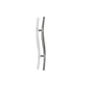 Zanda Arco Door Pull Handle Satin Stainless Steel gallery detail image