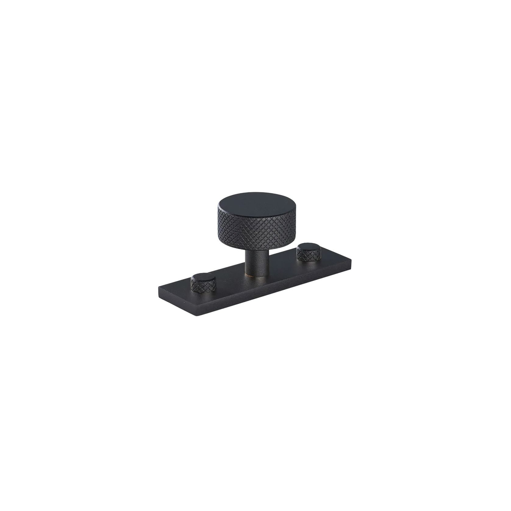 Armac Martin - Mix1 Diamond Knurled Knob w Back Plate gallery detail image