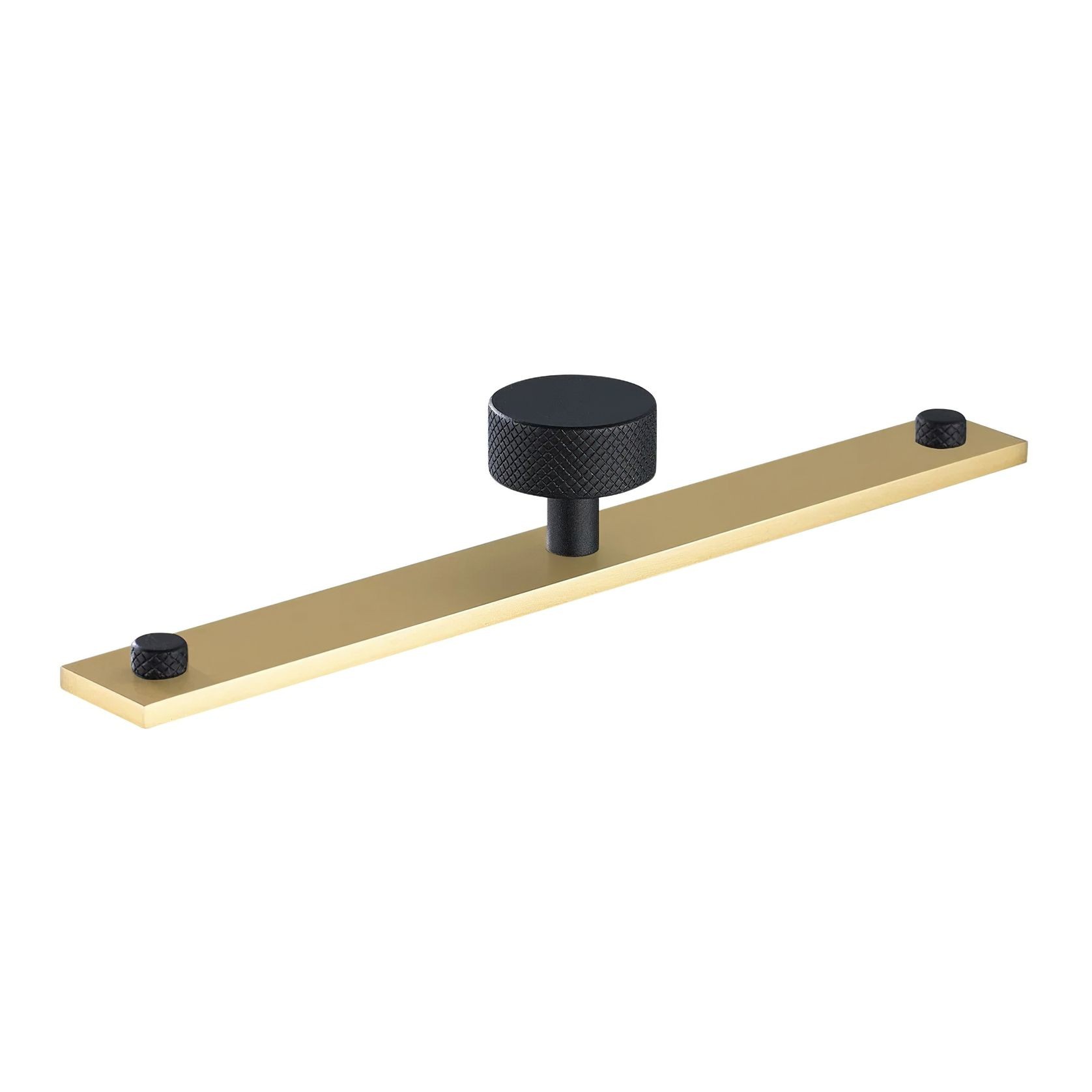 Armac Martin - Mix1 Diamond Knurled Knob w Back Plate gallery detail image