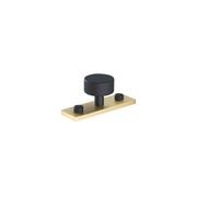 Armac Martin - Mix1 Diamond Knurled Knob w Back Plate gallery detail image