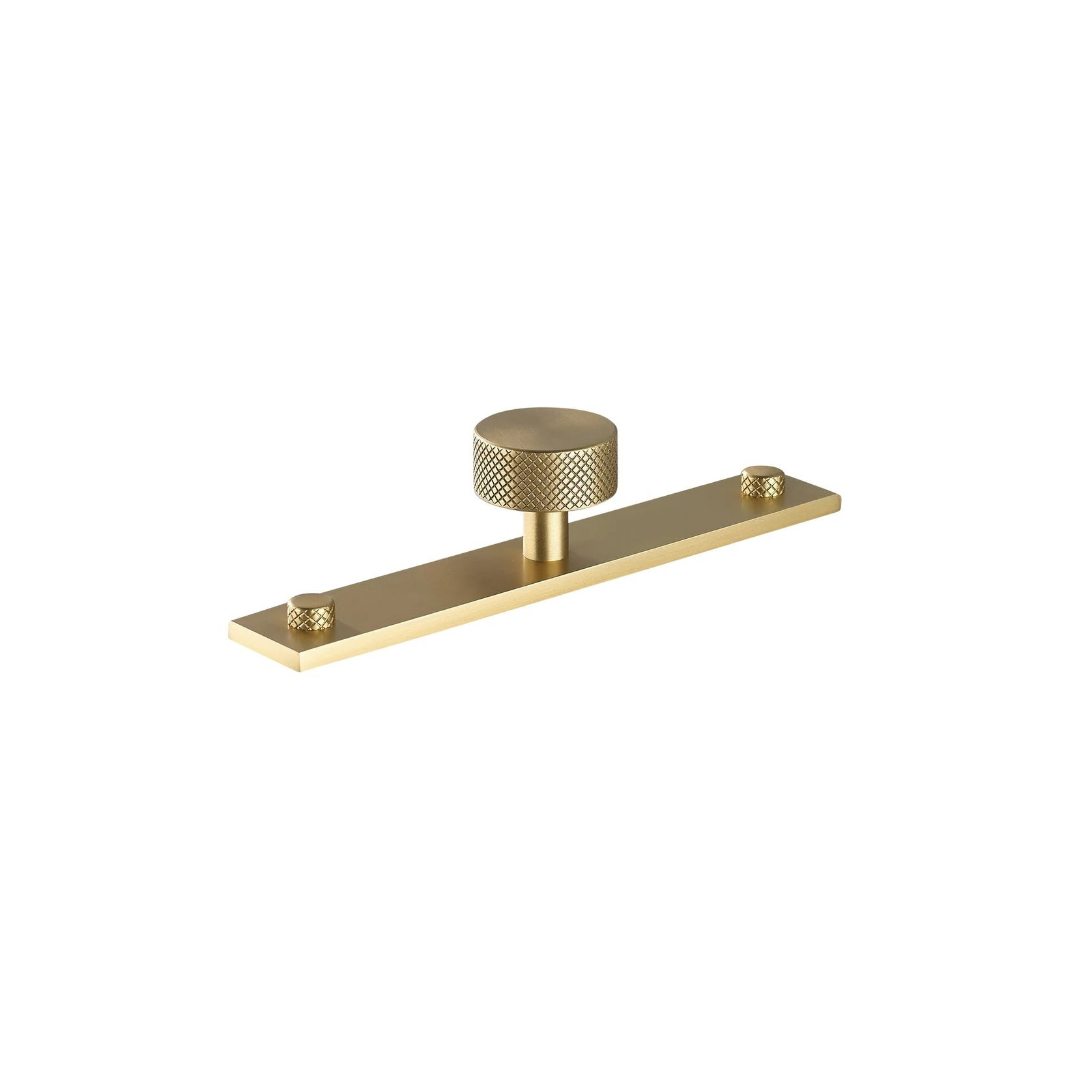 Armac Martin - Mix1 Diamond Knurled Knob w Back Plate gallery detail image