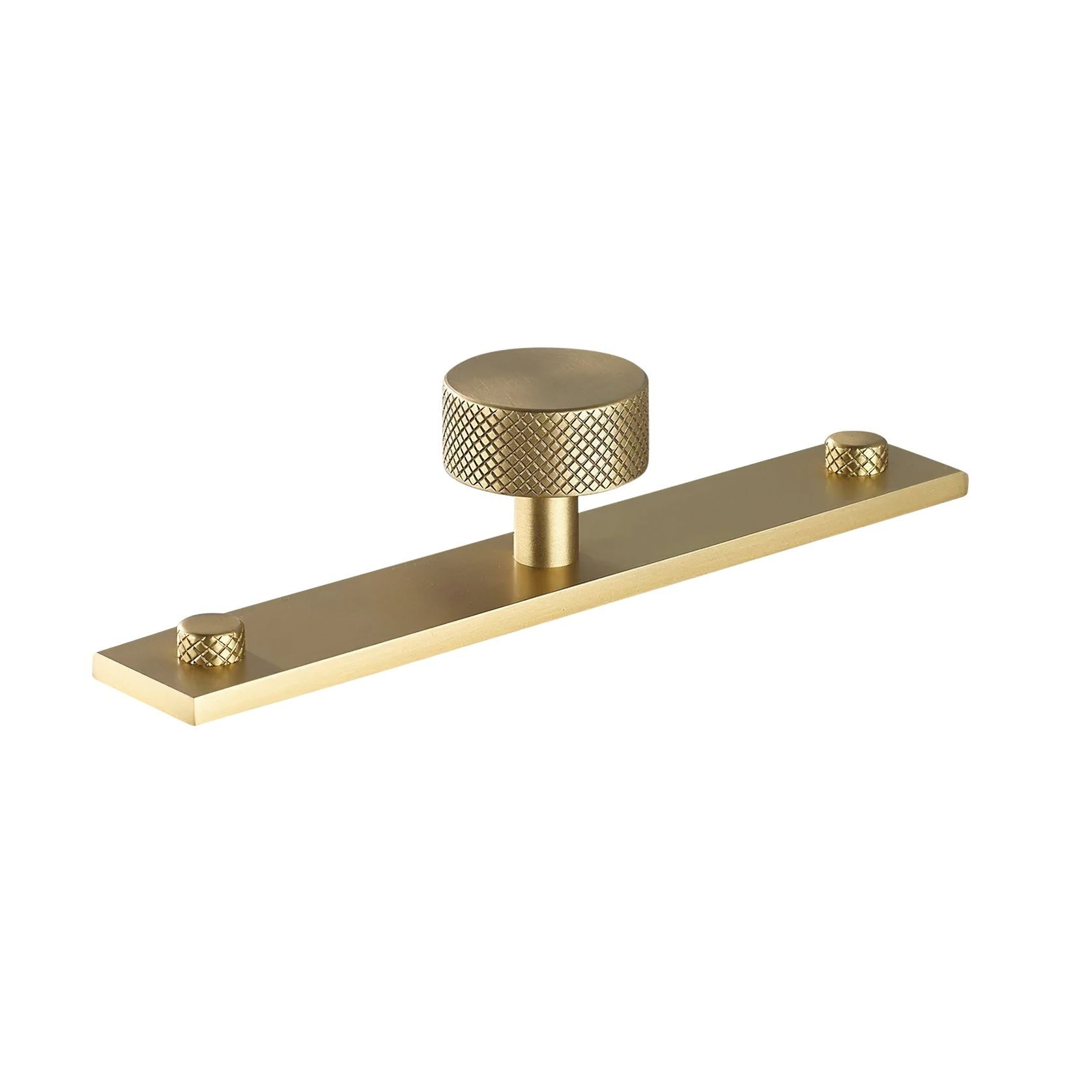 Armac Martin - Mix1 Diamond Knurled Knob w Back Plate gallery detail image