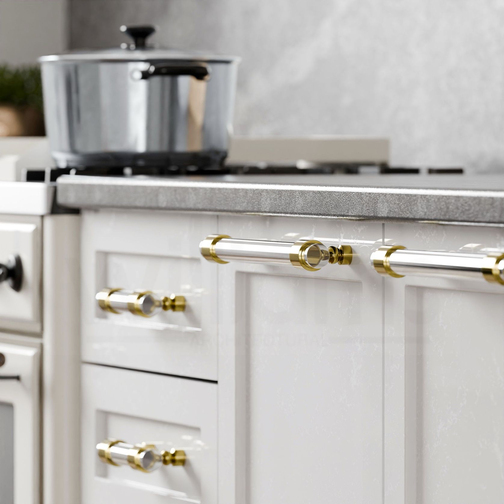 Lucite Appliance Door Pull gallery detail image