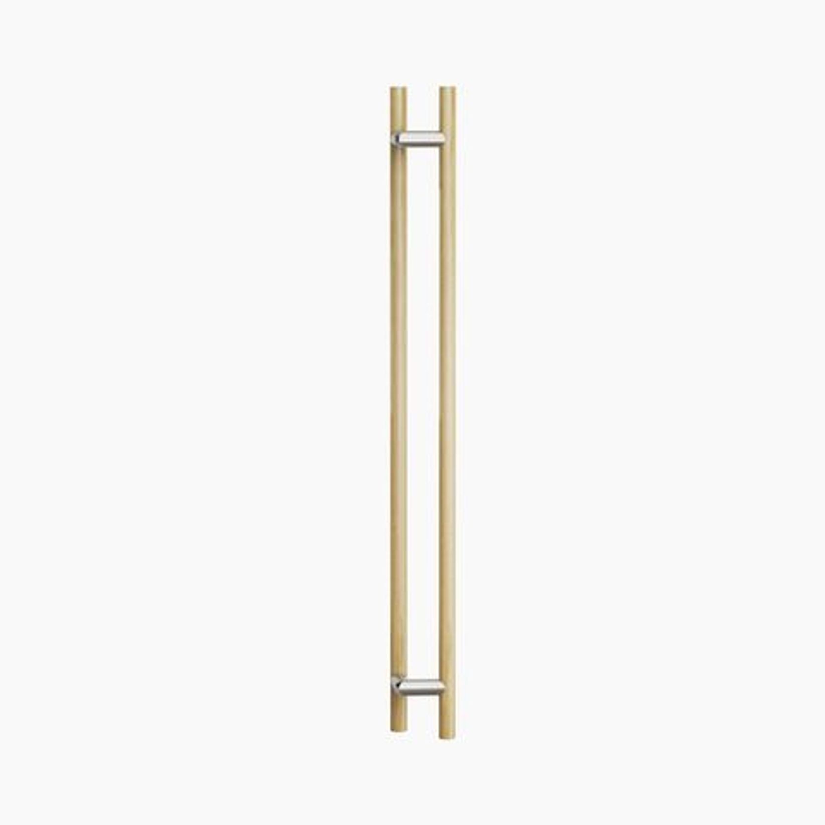C3310OAK - ROUND SECTION OFFSET H-PULL BTB HANDLE gallery detail image