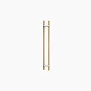 C3308OAK - ROUND SECTION OFFSET H-PULL BTB HANDLE gallery detail image