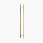 C3110OAK ROUND SECTION OFFSET H-PULL BTB HANDLE gallery detail image