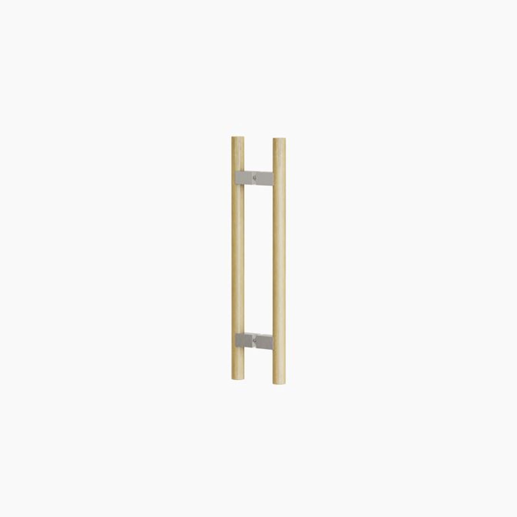 C3204OAK ROUND SECTION H-PULL BTB HANDLE gallery detail image