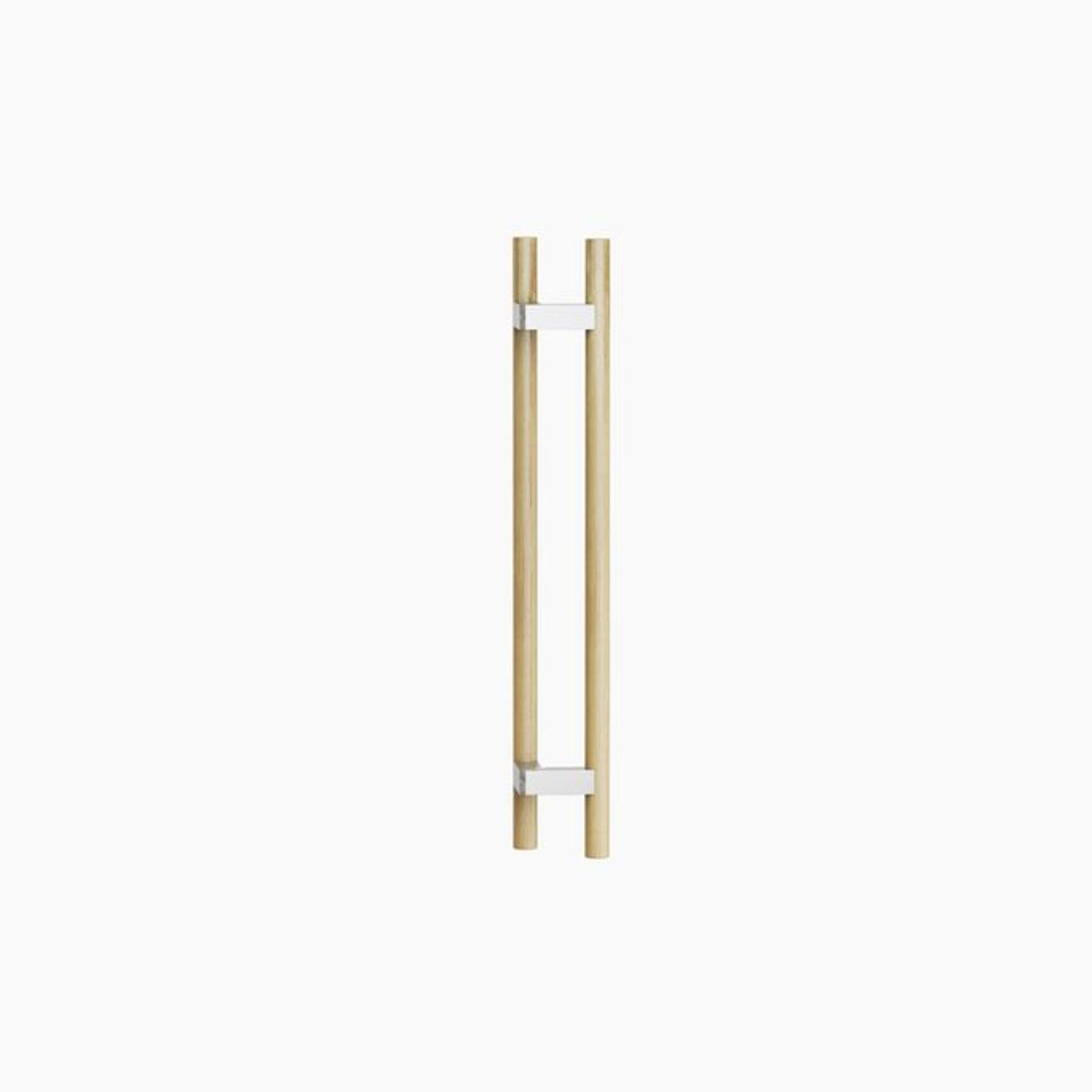 C3106OAK ROUND SECTION OFFSET H-PULL BTB HANDLE gallery detail image