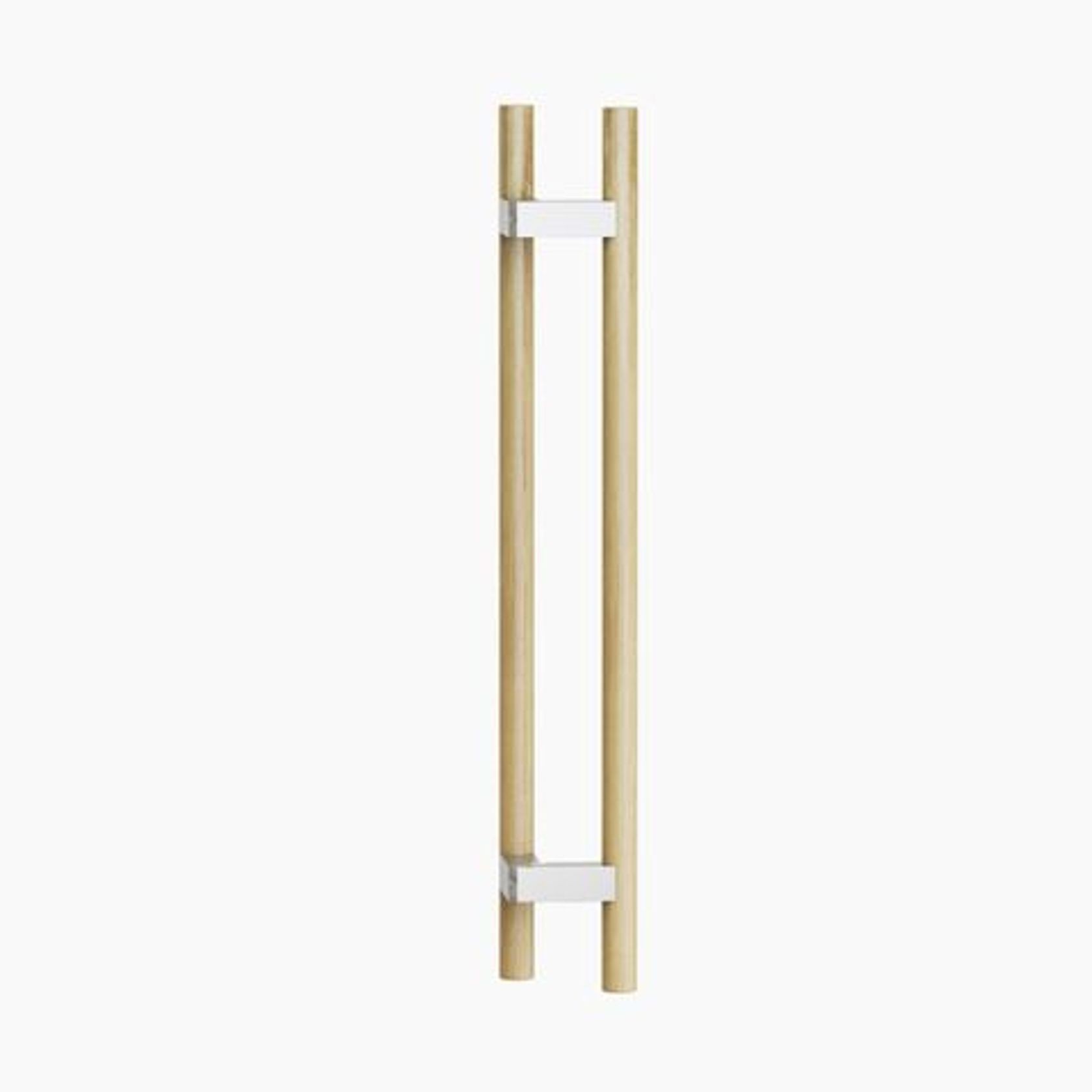 C3106OAK ROUND SECTION OFFSET H-PULL BTB HANDLE gallery detail image