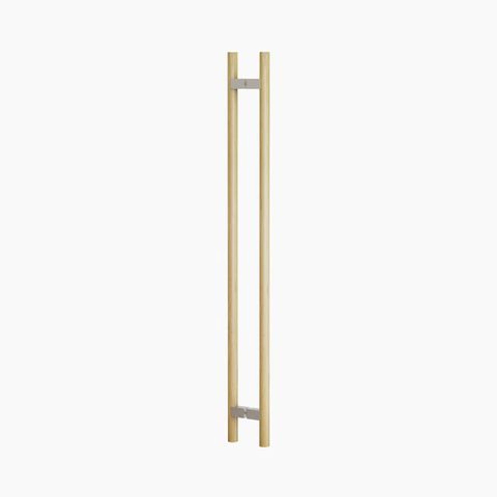 C3210OAK - ROUND SECTION H-PULL BTB HANDLE gallery detail image