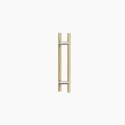 C3304OAK - ROUND SECTION OFFSET H-PULL BTB HANDLE gallery detail image
