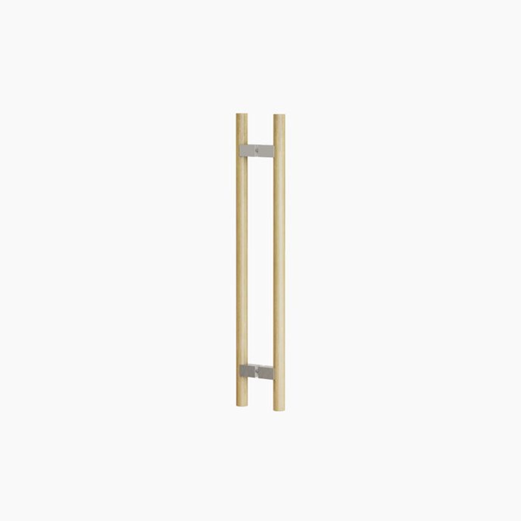 C3206OAK ROUND SECTION H-PULL BTB HANDLE gallery detail image