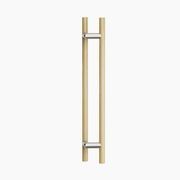 C3306OAK - ROUND SECTION OFFSET H-PULL BTB HANDLE gallery detail image