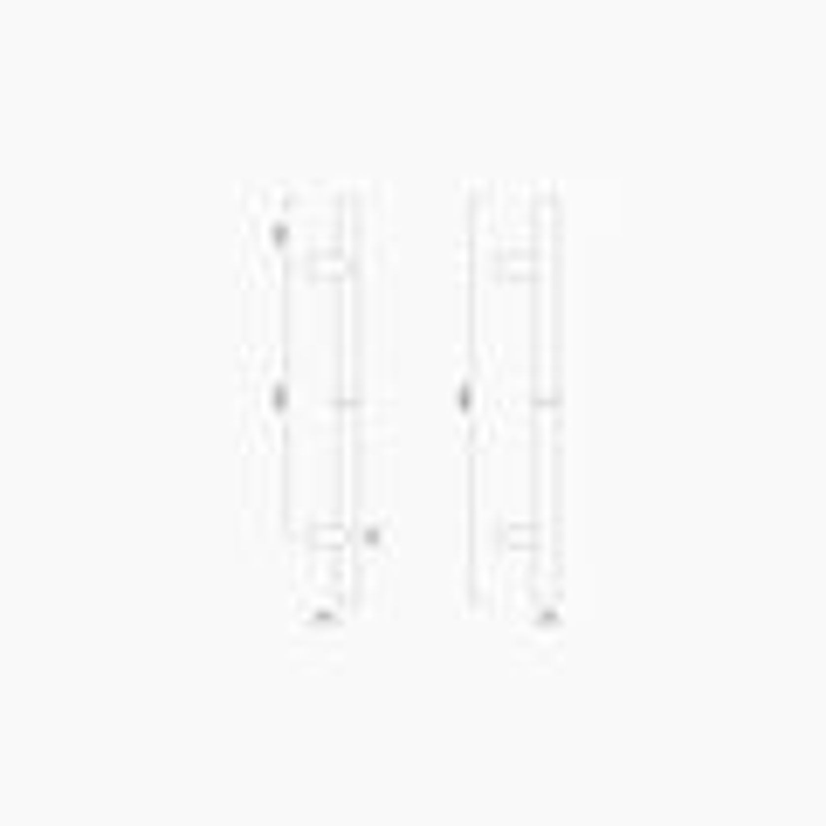 C3306OAK - ROUND SECTION OFFSET H-PULL BTB HANDLE gallery detail image