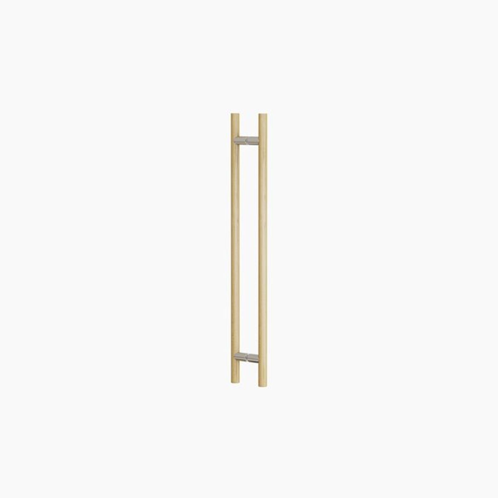 C3408OAK ROUND SECTION H-PULL BTB HANDLE gallery detail image