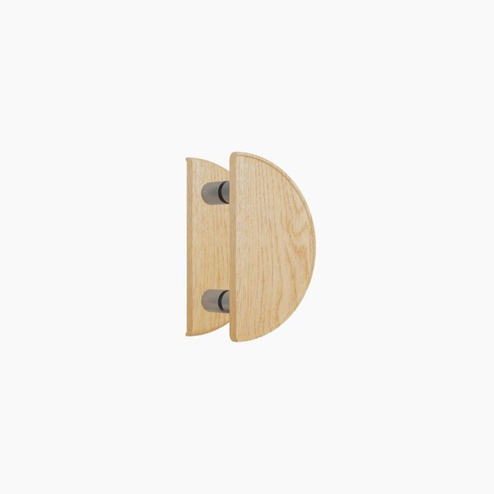 C4225OAK HALF ROUND BTB HANDLE gallery detail image