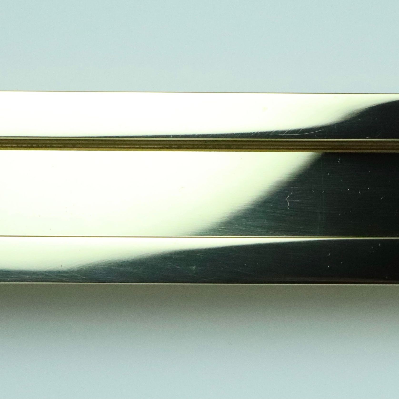 HB 860 Brass Soft Edge Flush Pull for Sliding/Cavity Doors gallery detail image