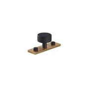 Armac Martin - Mix1 Diamond Knurled Knob w Back Plate gallery detail image