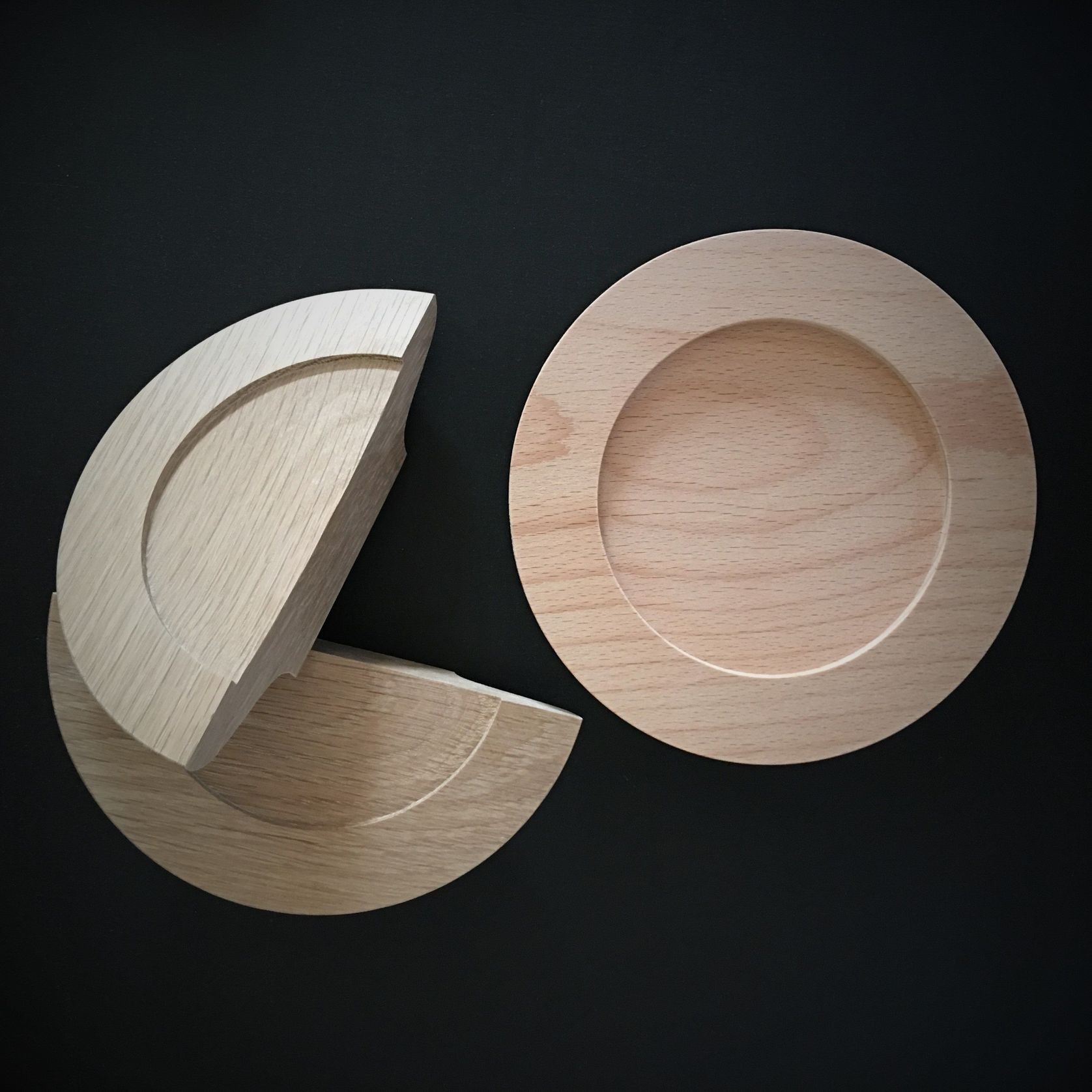 Oblo - Timber Door Handle - TDH011 gallery detail image