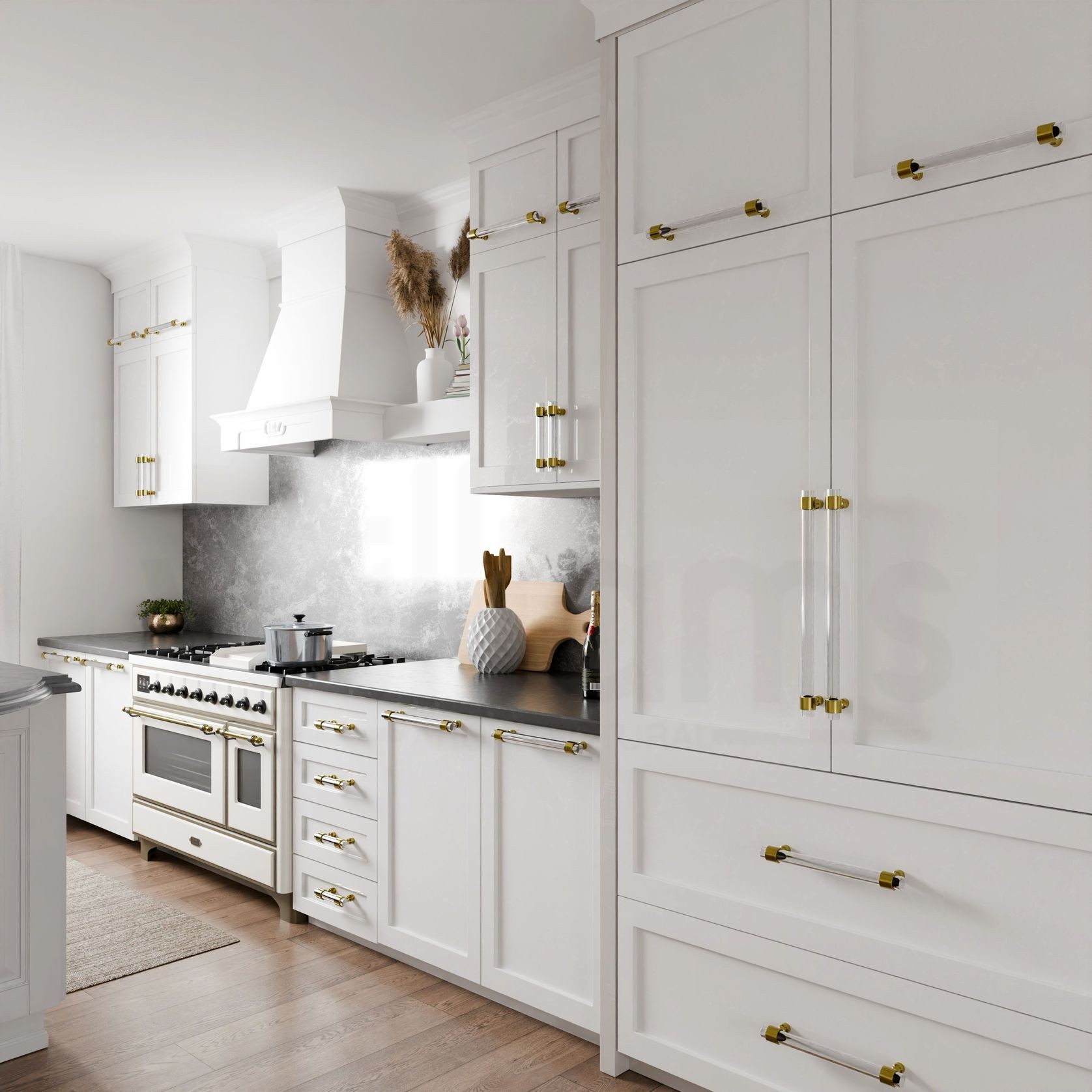 Lucite Appliance Door Pull gallery detail image