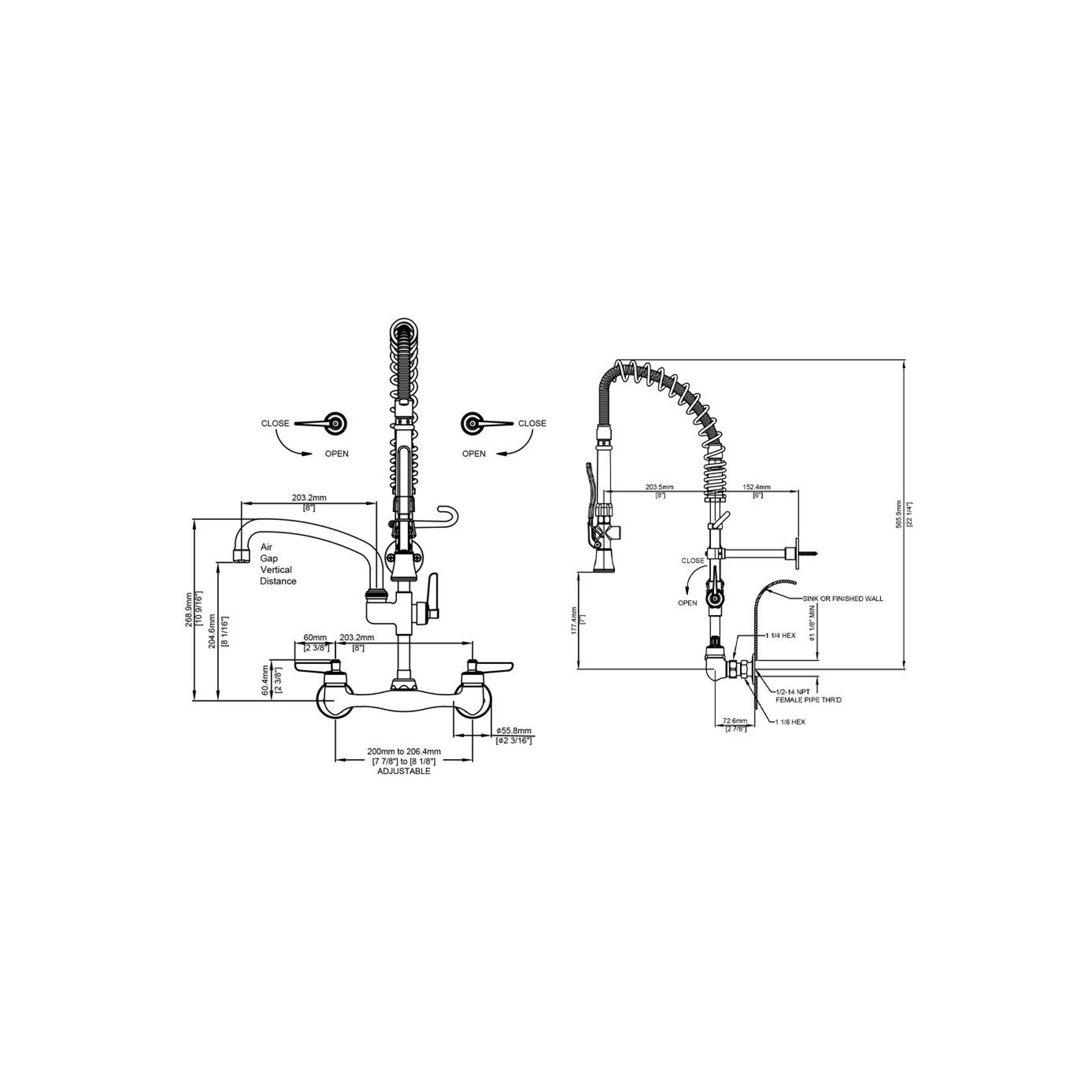 Central Brass Kitchen Mixers gallery detail image