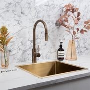 Mira Brushed Vintage Antique Brass Pull Out Mixer gallery detail image