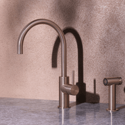 Zen SS316L Kitchen Mixer & Hand Spray | Brushed Bronze gallery detail image