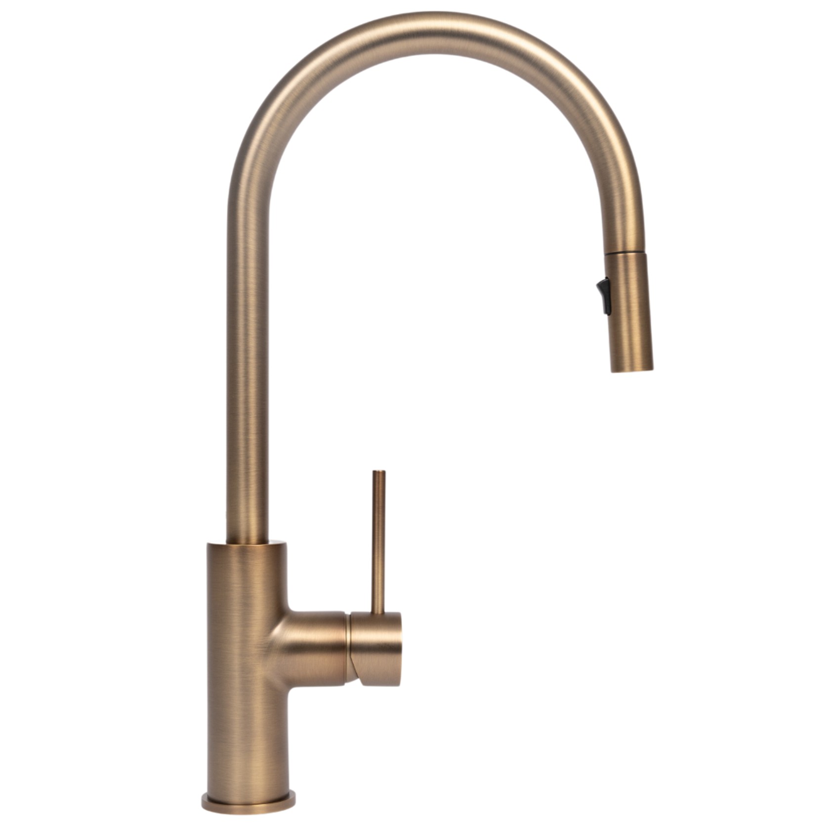 Mira Brushed Vintage Antique Brass Pull Out Mixer gallery detail image