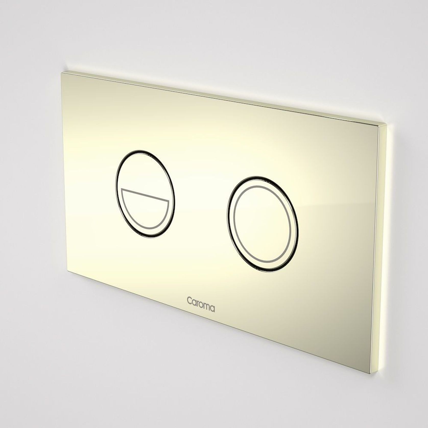 Invisi Series II® Round Dual Flush Plate & Buttons gallery detail image