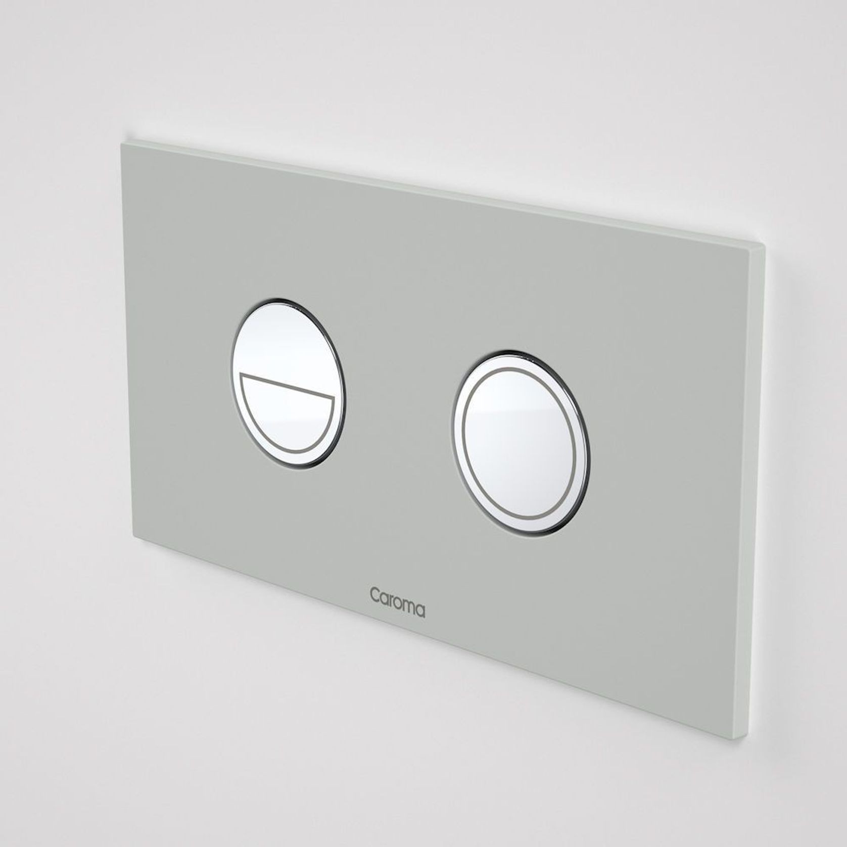 Invisi Series II® Round Dual Flush Plate & Buttons gallery detail image