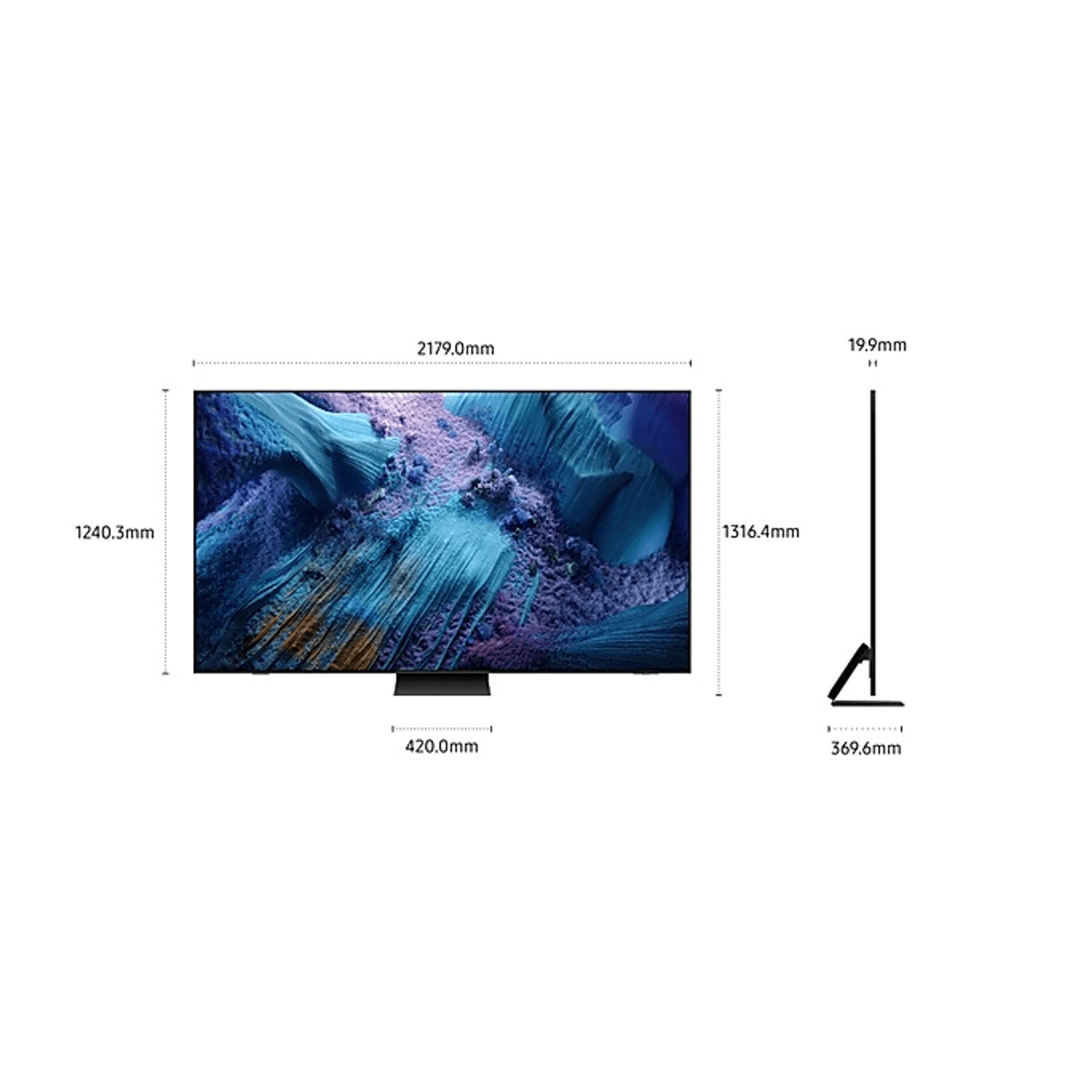 Samsung Neo QLED 8K Mini LED Smart TV 98" QN990F gallery detail image