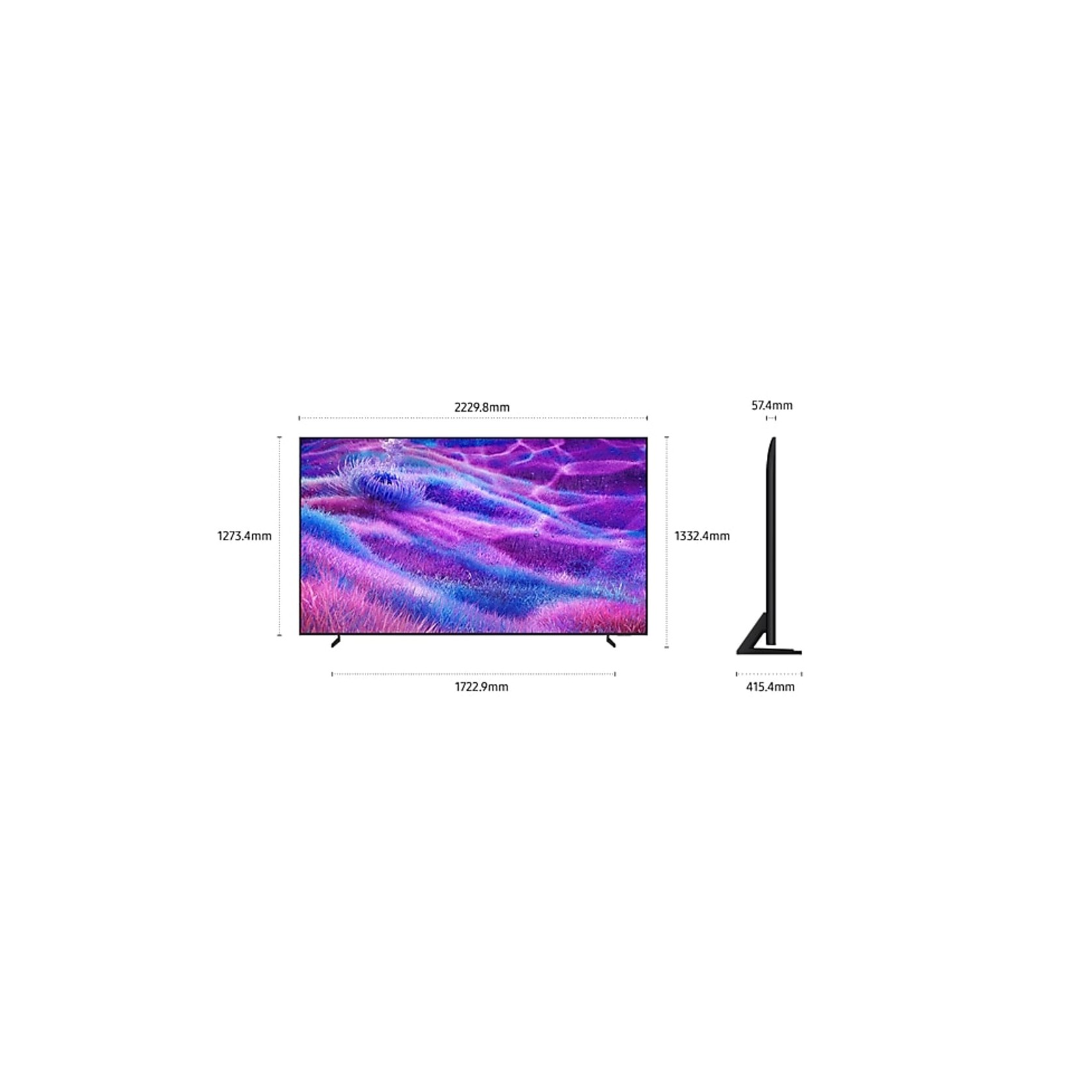 Samsung Neo QLED 4K Mini LED Smart TV 100QN80F gallery detail image
