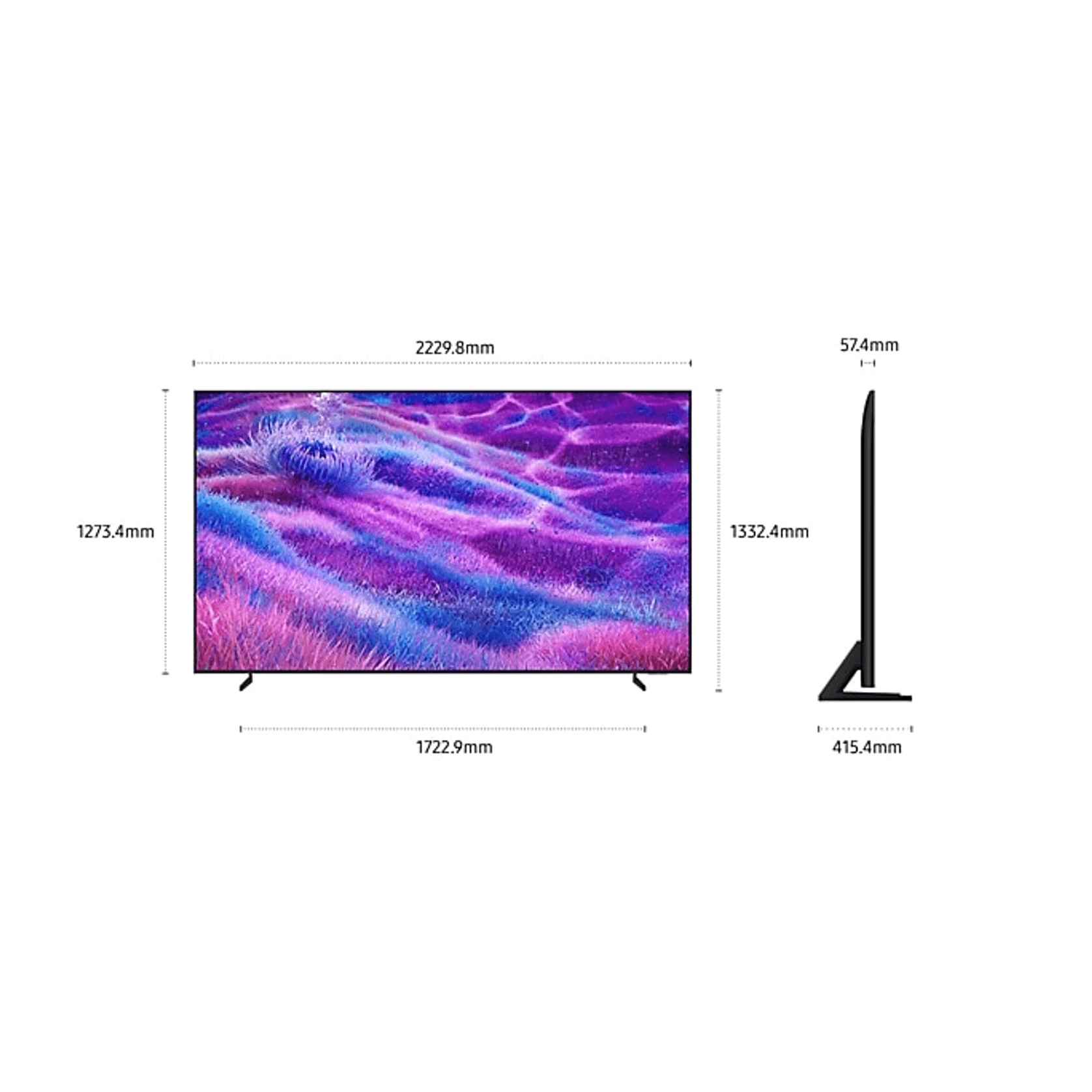 Samsung Neo QLED 4K Mini LED Smart TV 100QN80F gallery detail image