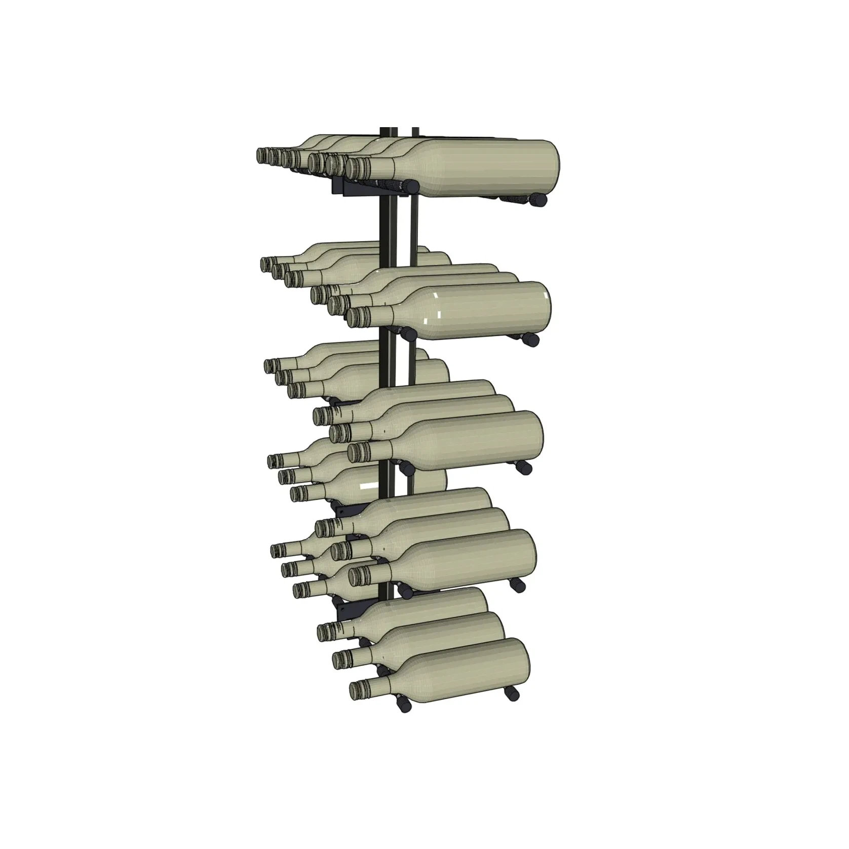 Lumi Nexus Modular Wine Display System gallery detail image