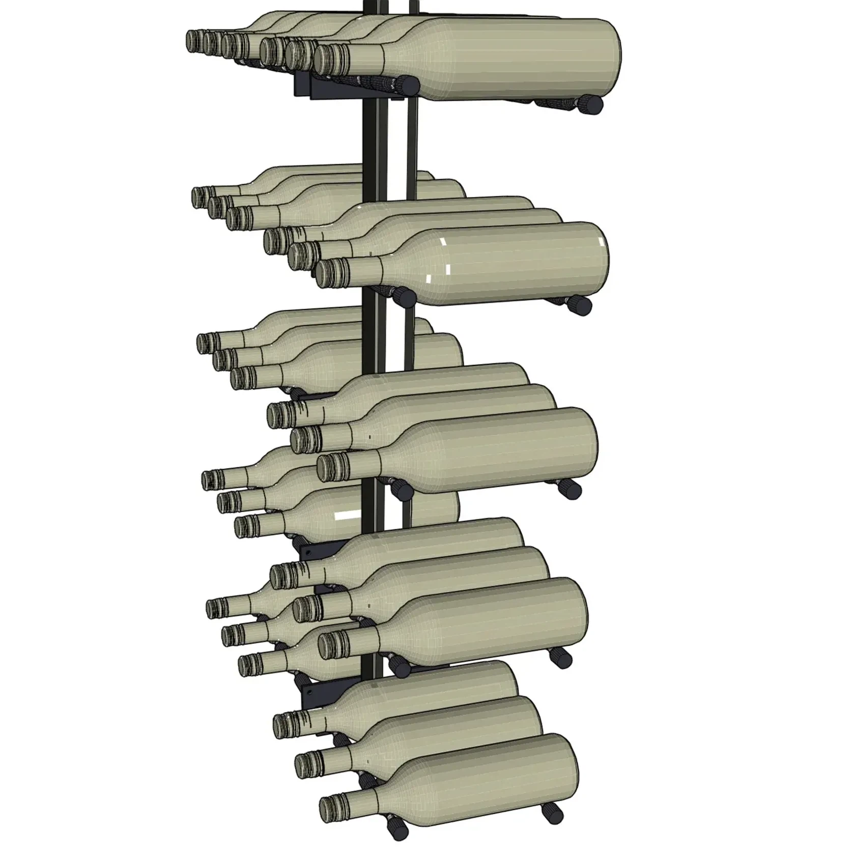 Lumi Nexus Modular Wine Display System gallery detail image