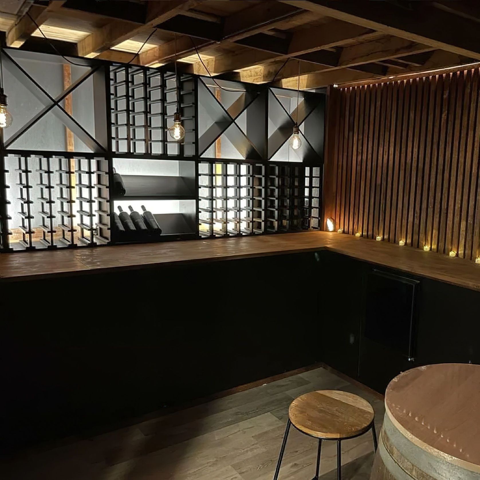 Modular Timber Wine Storage Cubes gallery detail image