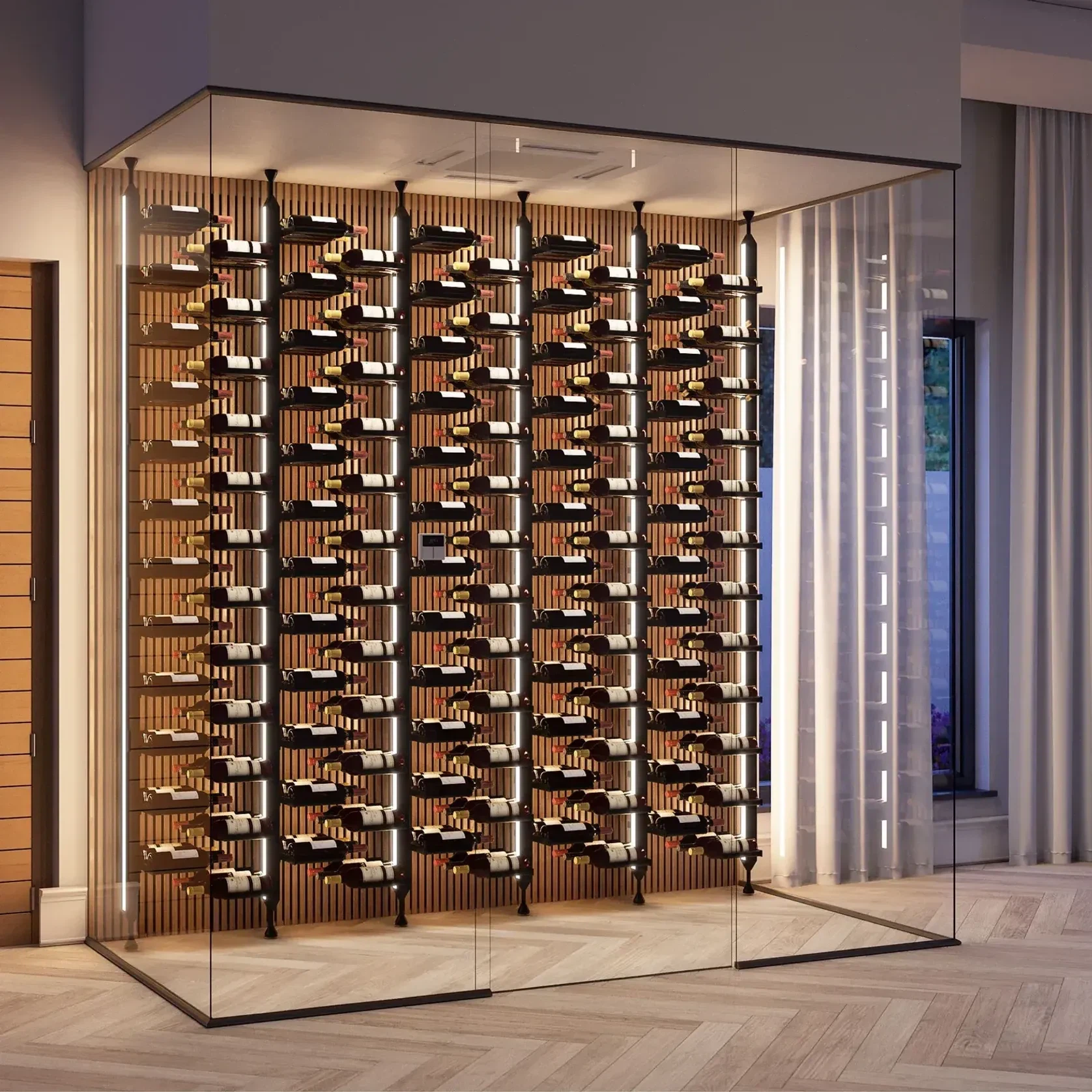 Lumi Nexus Modular Wine Display System gallery detail image