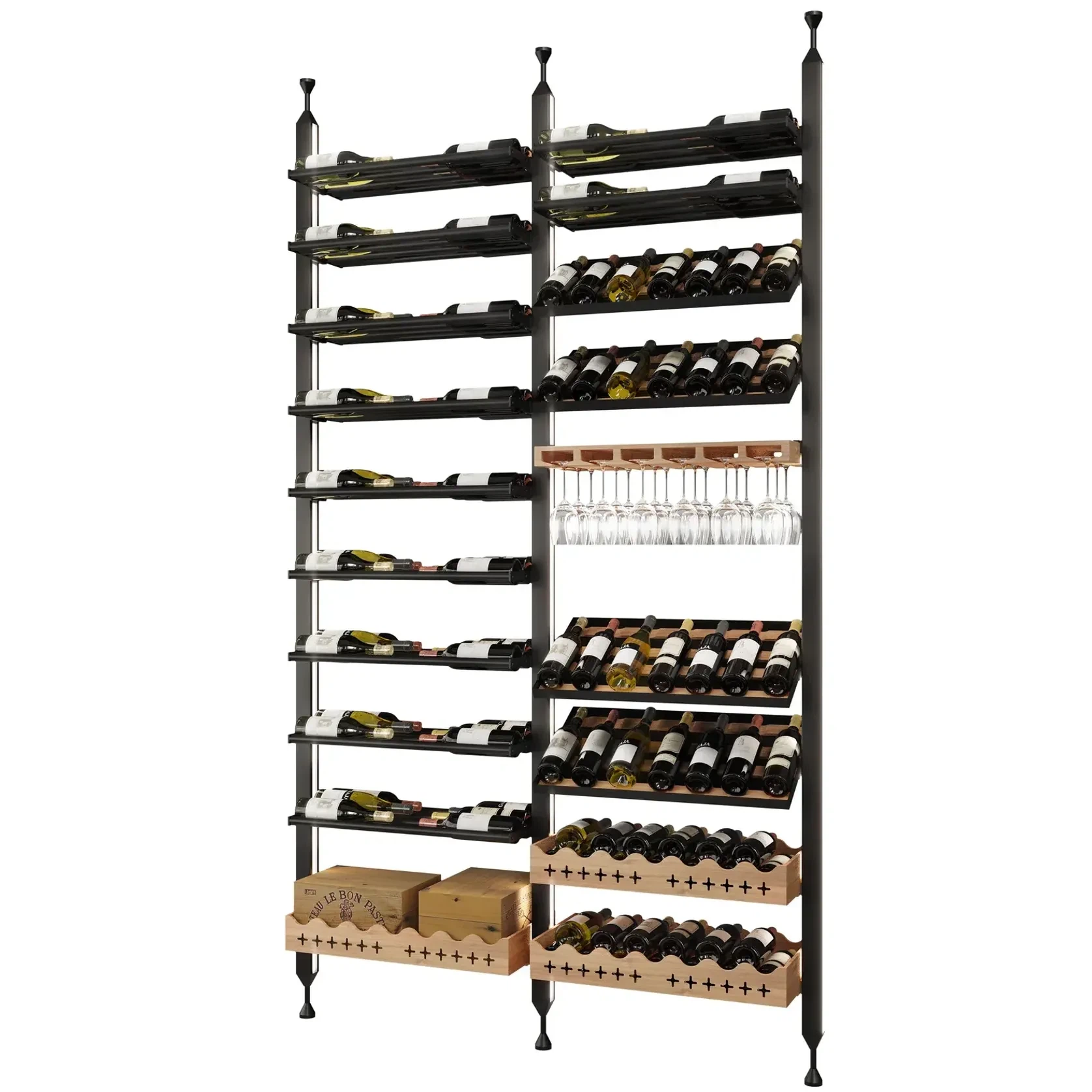 Lumi Nexus Modular Wine Display System gallery detail image