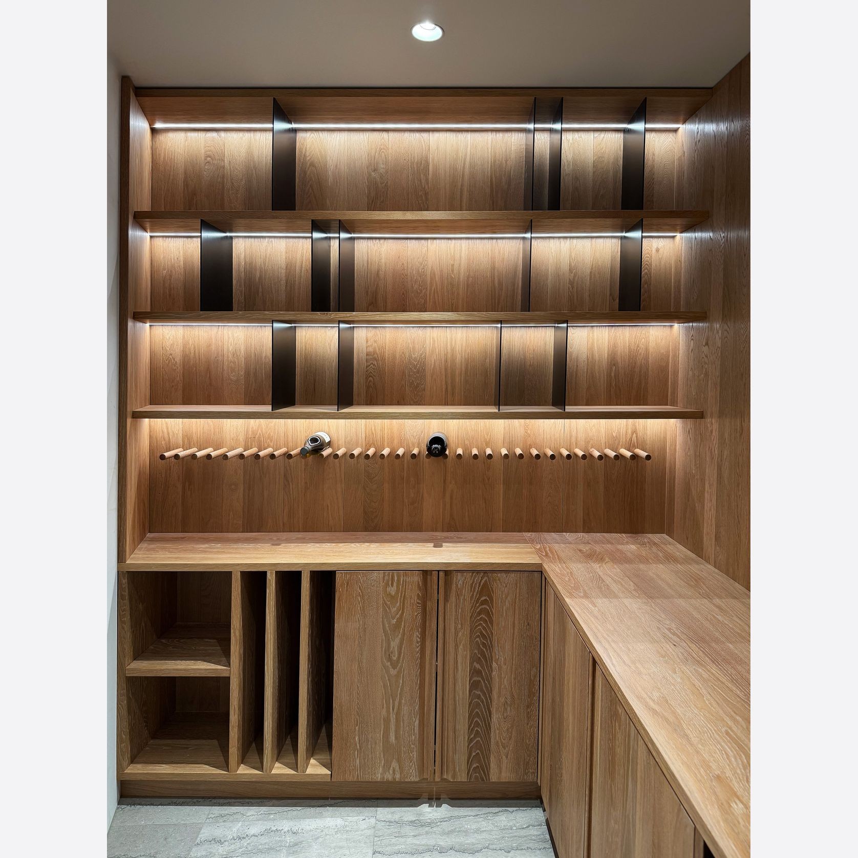 Wine Cellar — America White Oak gallery detail image