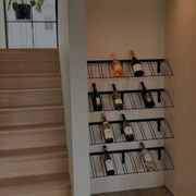 Wall Mounted Metal Rail Wine Racks gallery detail image